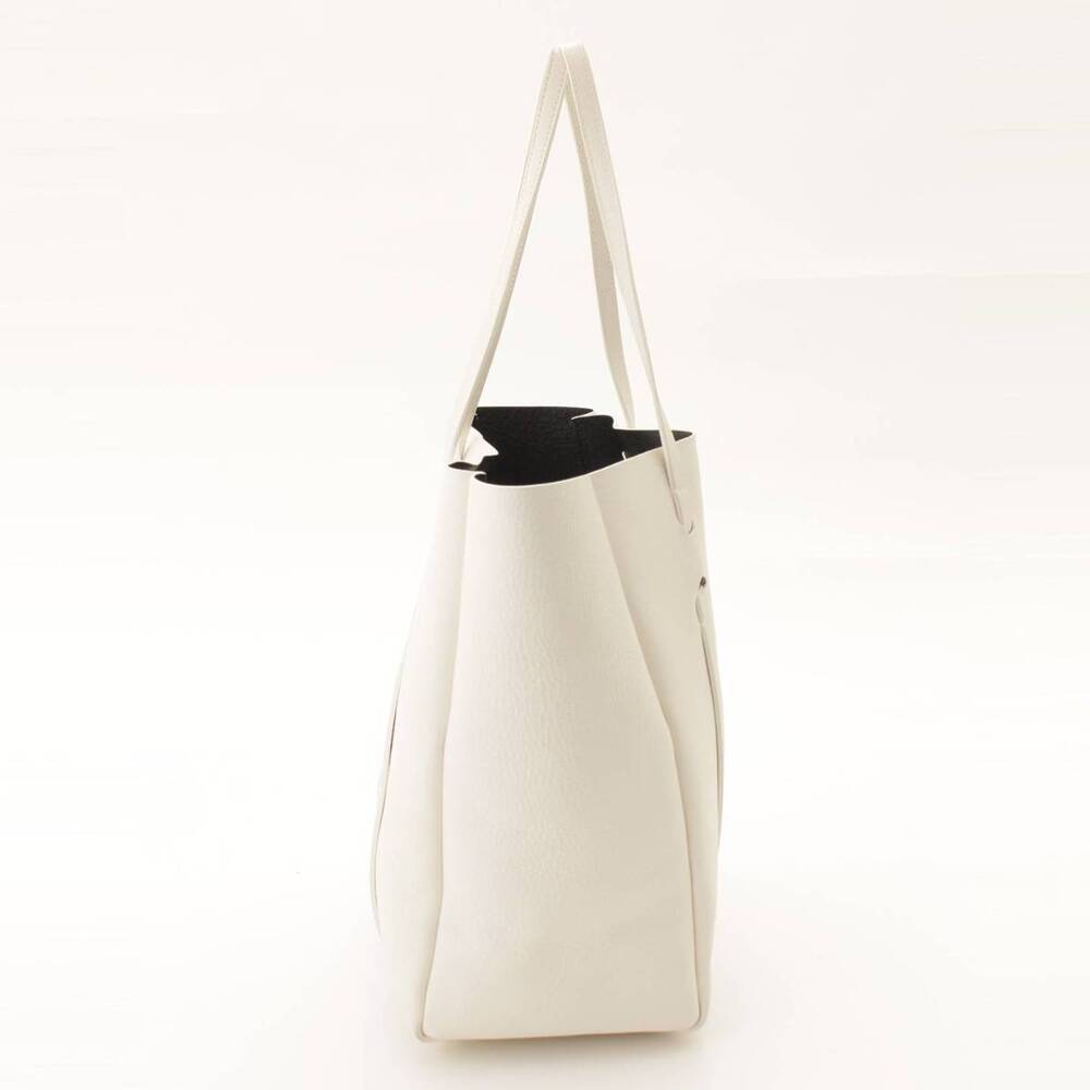 Balenciaga Leather Tote Bag White - Picture 2 of 8